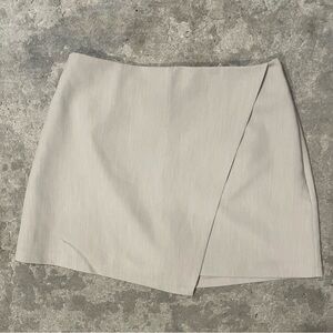 Abercrombie & Fitch Wrap-front Mini Skort